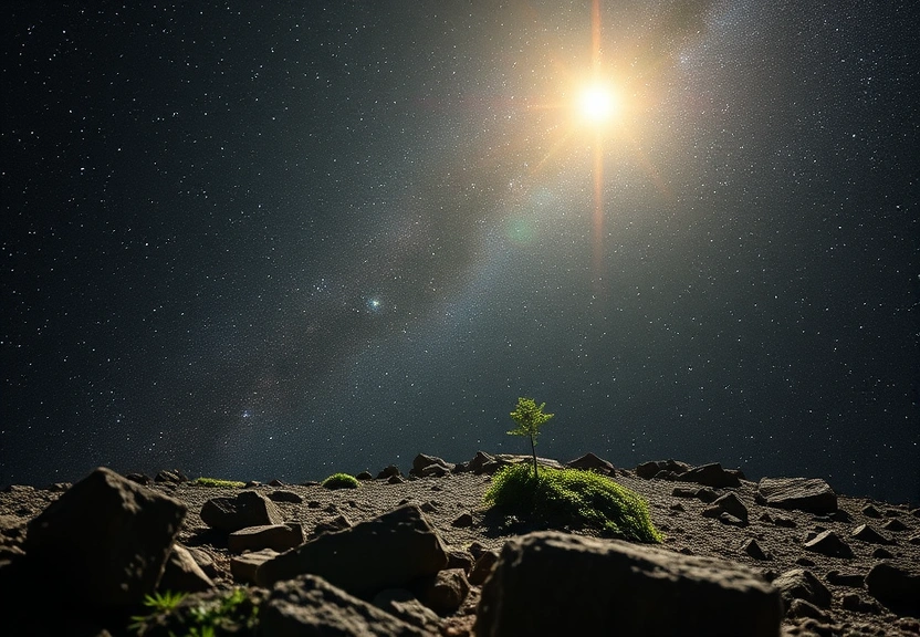 Representação visual de Descubra como a vida pode florescer em planetas de anãs brancas, restos de estrelas semelhantes à Terra