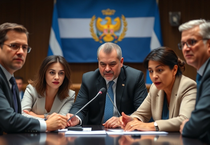 Representação visual de Deputados argentinos derrubam vetos de Milei, acentuando suas derrotas