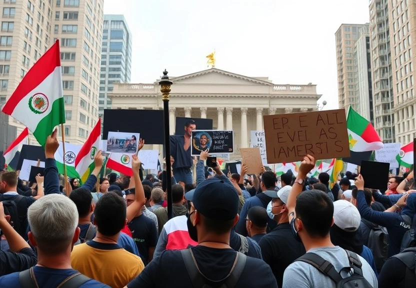 Representação visual de As fotos dos protestos em diferentes capitais