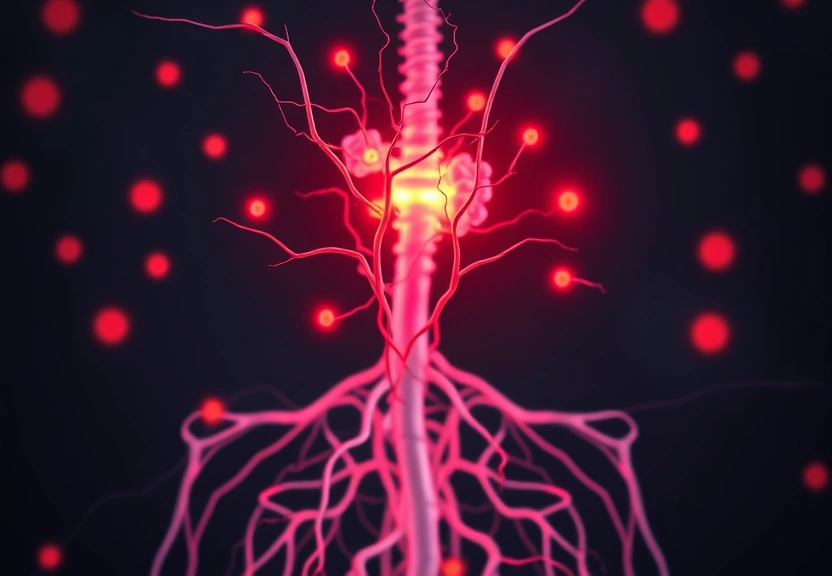 Representação visual de Novo estudo revela conexão entre sistema nervoso e inflamação para tratar a depressão