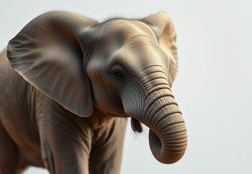 Representação visual de Primeira vacina contra vírus fatal para filhotes de elefante tem participação de cientistas brasileiros