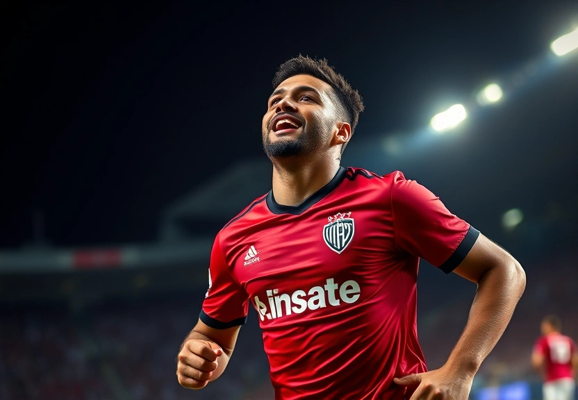 Representação visual de Flamengo tem Plata expulso, leva empate do São Paulo no fim após virada e pode ver o Palmeiras abrir vantagem na liderança.